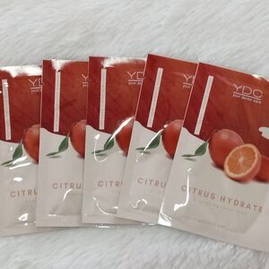 5 Packs - YDC Your Derma Care Citrus Hydrate Brightening Facial Mask (0.88 floz)
